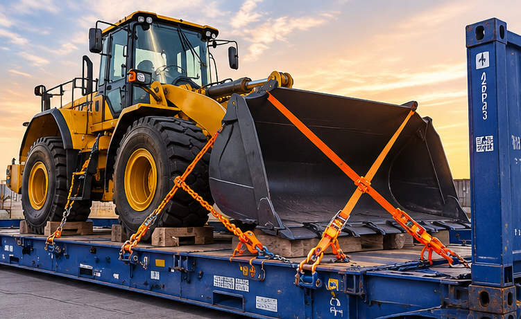Construction Equipment Lashing Services